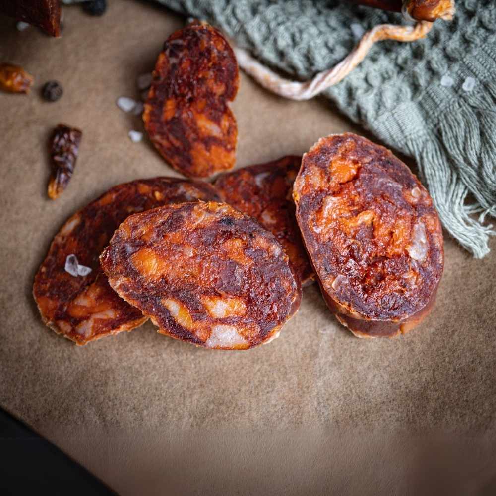 Luftgetrocknete Paprikawurst - spanische Chorizo Sarta Extra