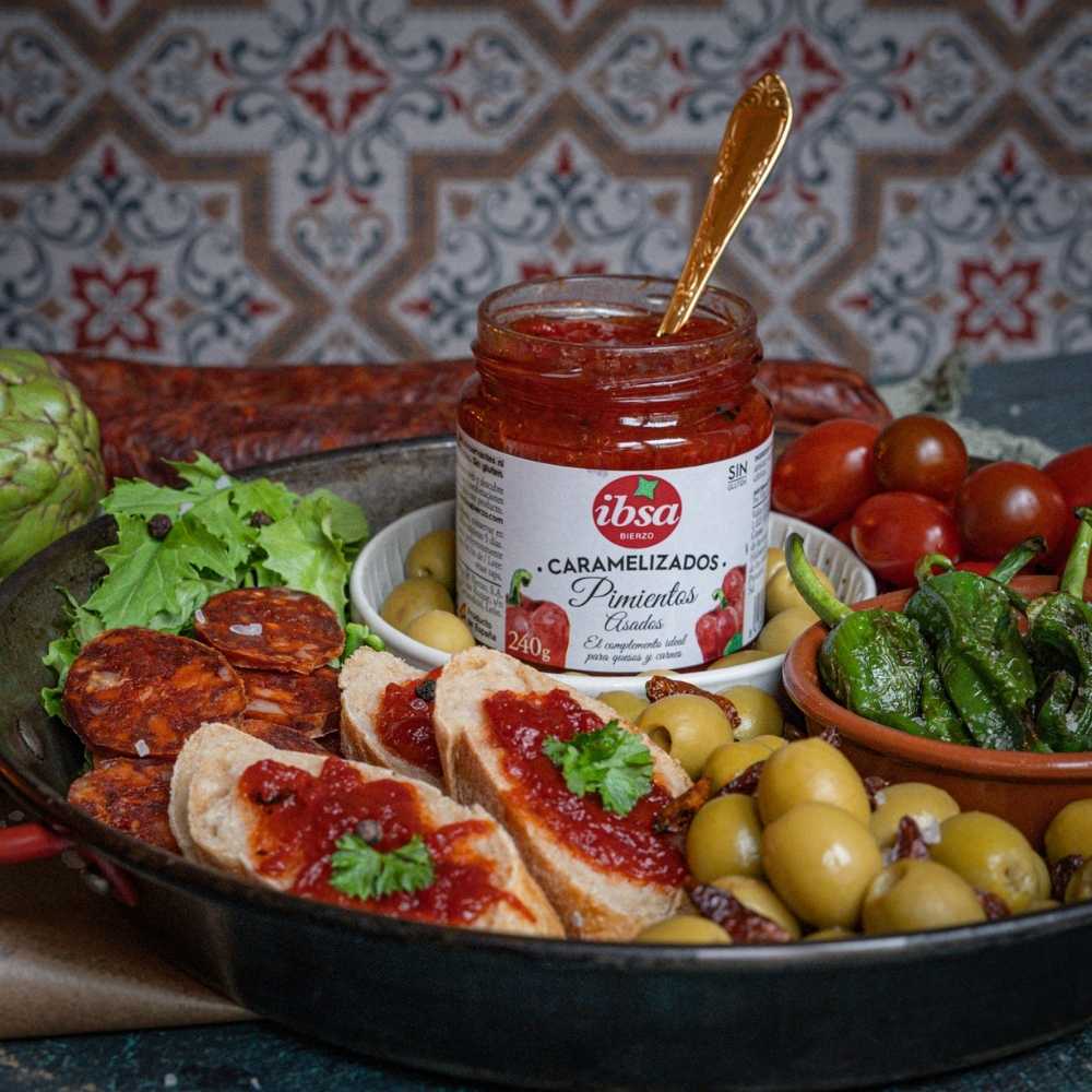 Karamellisierte Paprika
