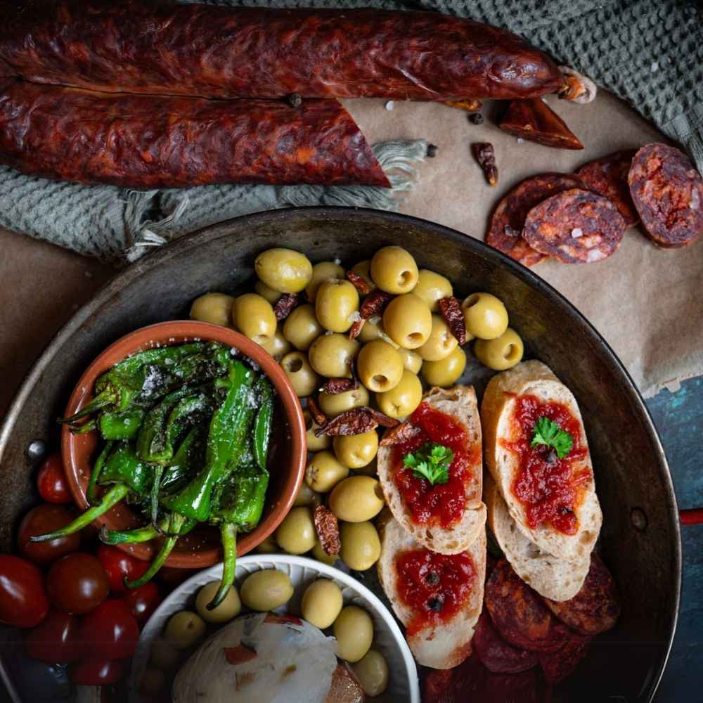 Luftgetrocknete Paprikawurst - spanische Chorizo Sarta Extra