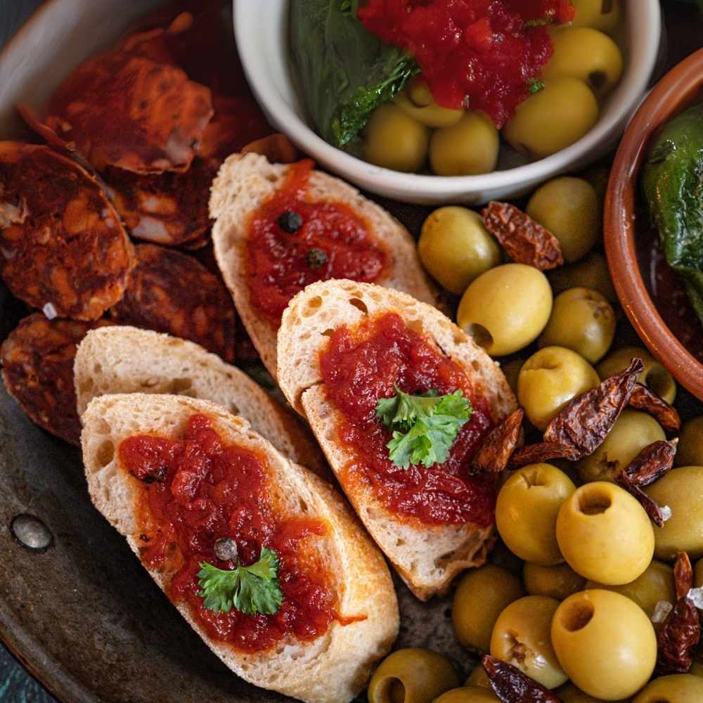 Karamellisierte Paprika